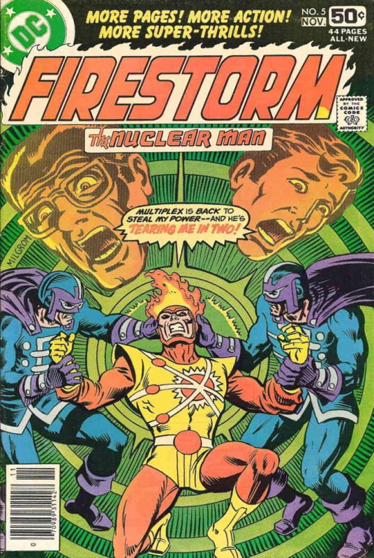 Firestorm #5 GD ; DC | low grade comic The Nuclear Man Last Issue