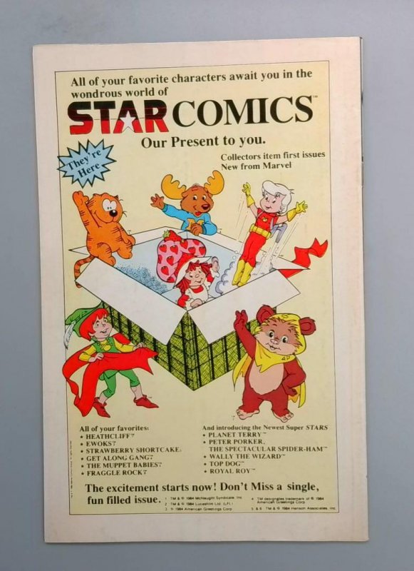 Web of Spider-Man #1, 1st Issue, Marvel, 1985