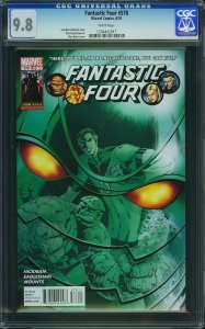 Fantastic Four #578 (2010) CGC 9.8 NM/MT