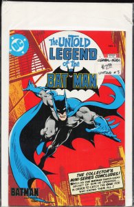 The Untold Legend of the Batman #3 (1980)