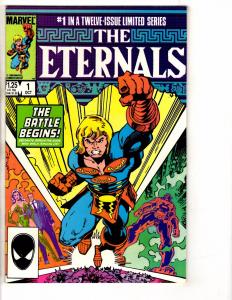 Lot Of 7 Marvel Comic Books Champions #5 15 17 Human Fly #1 2 Eternals #1 2 TW56