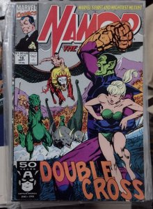 NAMOR # 18 1991 MARVEL DISNEY  SUB MARINER  SUPER SKRULL
