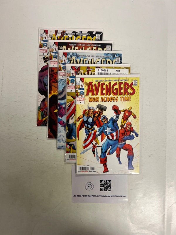 5 Avengers Marvel Comic Books # 1 2 3 4 5 Iron Man Defenders Thor Hulk 1 JS63