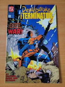 Deathstroke The Terminator #3 ~ NEAR MINT NM ~ 1991 DC Comics