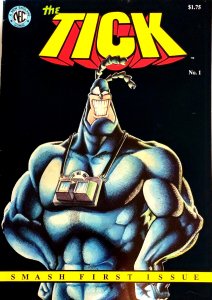 The Tick Issues 1, 2 & 3 Ben Edlund New England Comic Co 1988-89