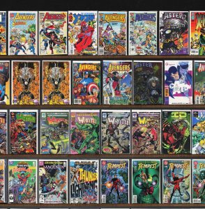 Huge Lot 150+ Comics with Thunderbolts, Teen Titans Spotlight & More!