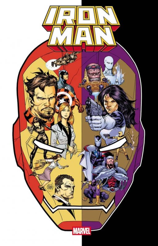 IRON MAN #1 ? ADAM KUBERT PROMO ART VARIANT SIGNED BY JOSH WILLIAMSON