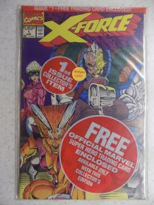 X-FORCE # 1 MARVEL SEALED DEADPOOL CARD