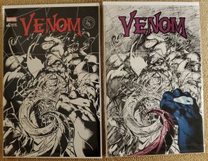Venom #6 variant sketch and color wash EXCLUSIVEs from Scorpion Comics