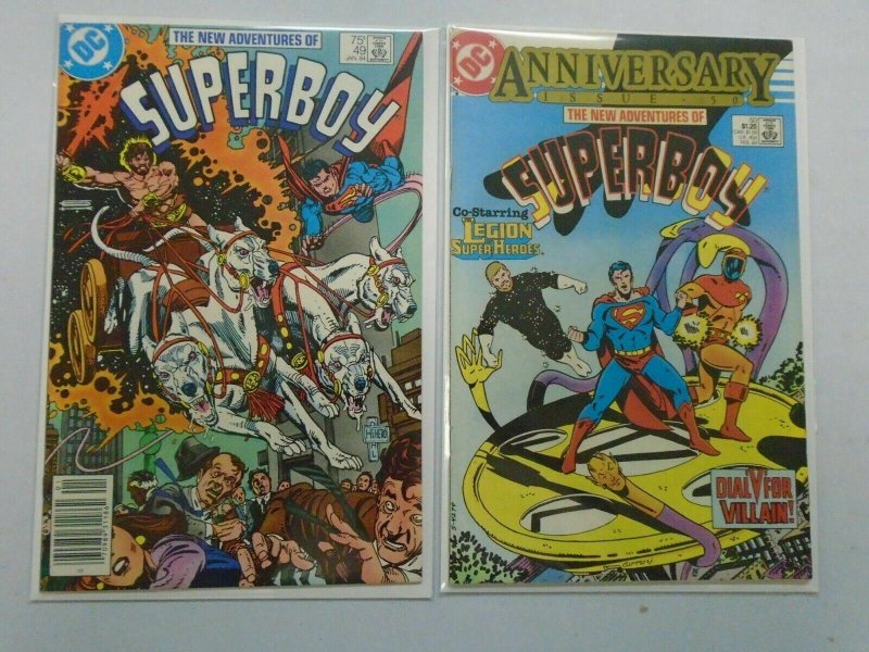 New Adventures of Superboy lot 42 different from #1-50+ Special 4.0 VG (1980-84)