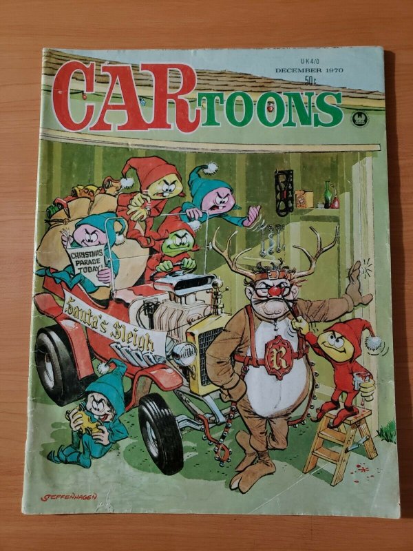 CAR Toons Cartoons Magazine #56 ~ FINE FN ~ December 1970