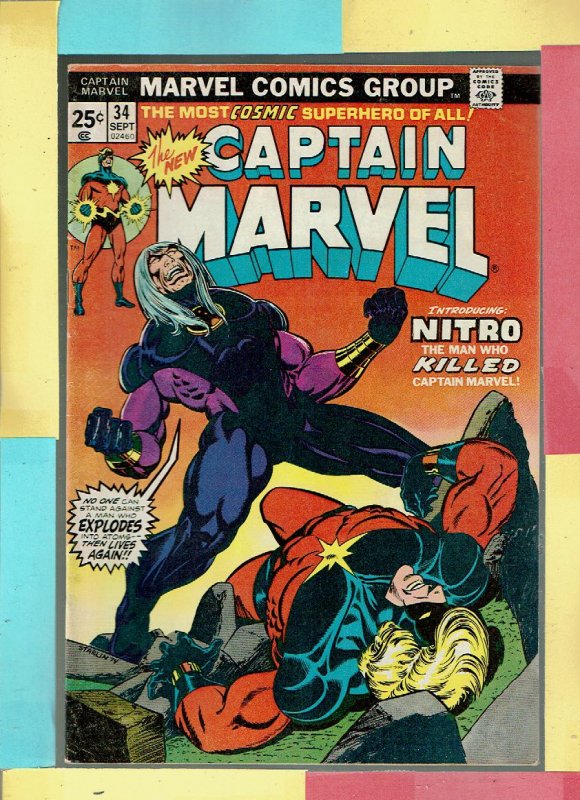 CAPTAIN MARVEL 34