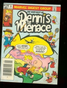 VERY BEST OF DENNIS THE MENACE #1 1982 MARVEL FN/VF