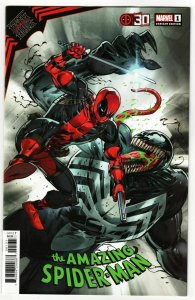 King In Black Spider-Man #1 Liefeld Deadpool 30th Variant (Marvel, 2021) NM