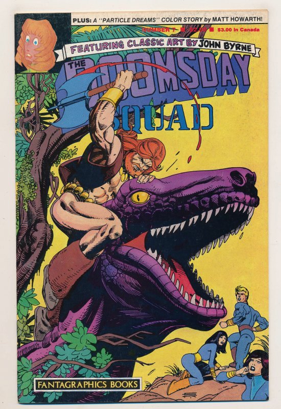 Doomsday Squad (1986) #1-7 VG to NM Complete series