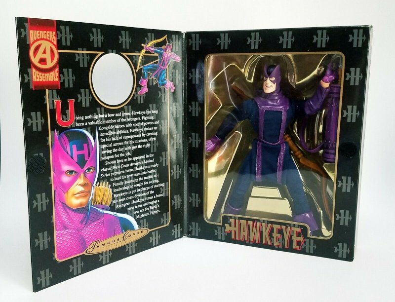 1998 Marvel Comics Famous Cover Series Hawkeye 8 Action Figure