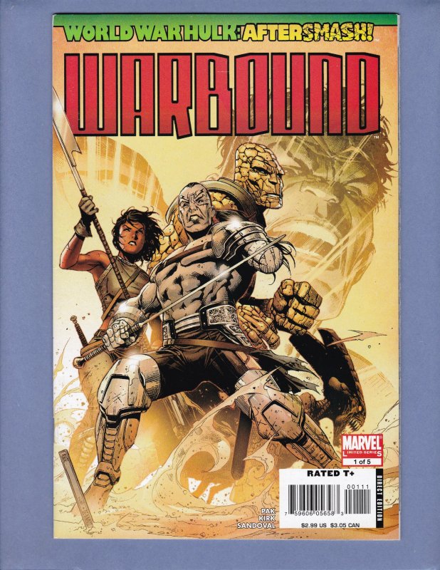 World War Hulk After Smash Warbound #1 VF Marvel 2008