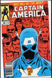 Captain America #333 (1987) Captain America [Key Issue]