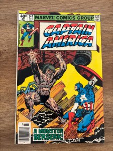 Captain America # 244 FN Marvel Comic Book Falcon Avengers 23 J291