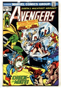 Avengers #108 -- comic book -- 1973 -- Captain America Marvel Comics