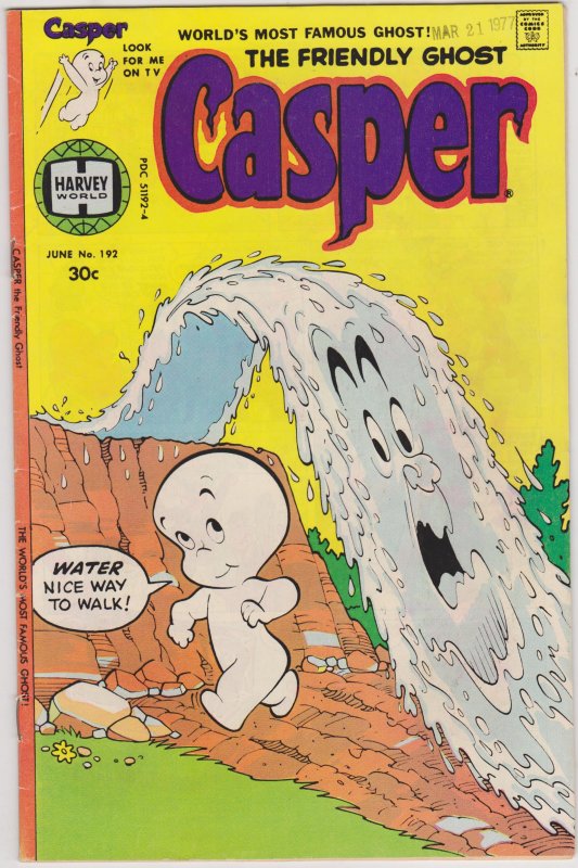 The Friendly Ghost Casper #192