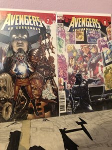 Avengers 8 book lot (2018)