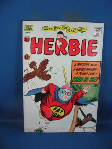 HERBIE THE FAT FURY 8 VG+   1965 ACG ORIGIN