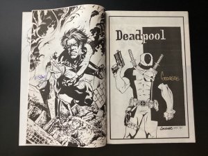 Hero-Con 2001, Comic Program To: AH! w/ multiple Sketch's/Autos, Adam Hu...