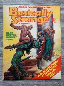 1982 BASICALLY STRANGE Magazine #1 FVF 7.0 Richard Corben / Wally Wood / Thorne