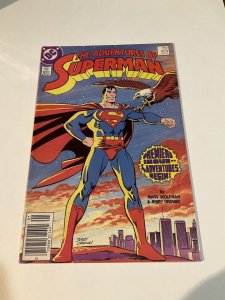 Adventures Of Superman 424 Nm- Near Mint- DC Comics