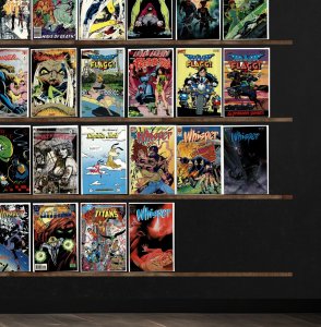 Huge Lot 150+ Comics with Spider-Man, Whisper, Elementals, Fish Police & More!