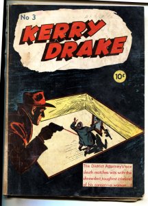Kerry Drake #3--1944--Golden Age--pre-code crime comic book