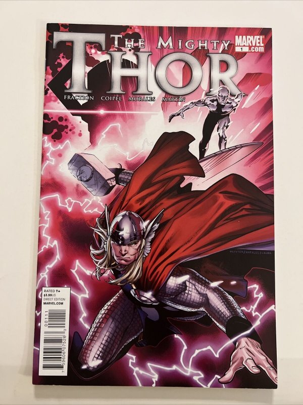 THE MIGHTY THOR #1  (2011) + WOLVES OF THE NORTH #1 ONE SHOT (2011) MARVEL COMIC 