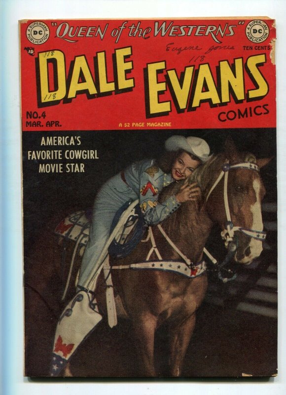 Dale Evans Comics 4 GD/VG Alex Toth Art