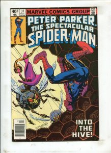 Spectacular Spider-Man #37 - Into the Hive (7.0) 1979