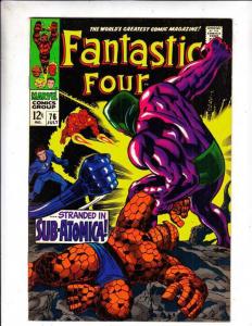 Fantastic Four #76 strict VF+ 8.5 High-Grade Tons more FF'd posted up for grabs