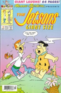 Jetsons Giant Size #2 (Newsstand) FN ; Harvey | Flintstones Hanna-Barbera