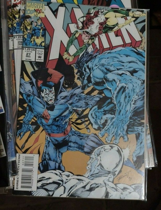 X MEN  27 1993 Marvel  psylocke   gambit  ROGUE MR SINISTER 