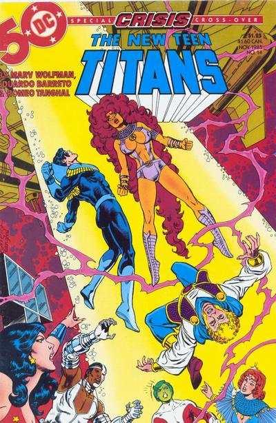 New Teen Titans (1984 series) #14, NM- (Stock photo)