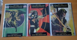 Green Arrow: Longbow Hunters 1-3 Complete Set Run! ~ NEAR MINT NM ~ 1987 DC