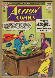 Action Comics - #302- Amazing Confession! - 1963 (Grade VG+) WH