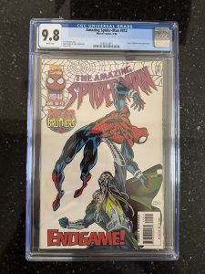 Amazing Spider-Man # 412 CGC 9.8 Mark Bagley Remark (1996)