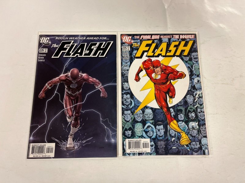 4 The Flash DC Comics books #223 224 225 226 Johns 28 RC36