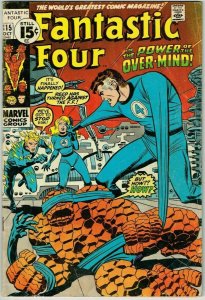 Fantastic Four #115 (1962) - 4.0 VG *Over-Mind/Eternals*