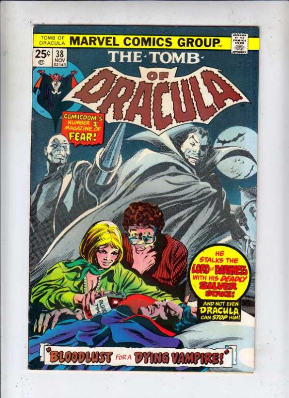 Tomb of Dracula #38 (Nov-75) FN/VF Mid-High-Grade Dracula