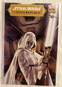 ?MARVEL~STAR WARS~THE HIGH REPUBLIC #11~TURINI VARIANT~Signed by MARCO w/COA~?