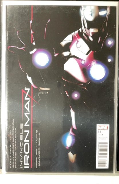 Invincible Iron Man #25 Resilient Cover (2010)