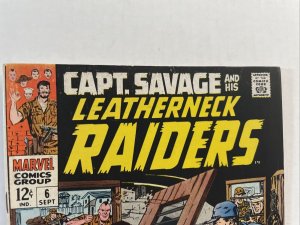 Capt Savage And His Leatherneck Raiders #6