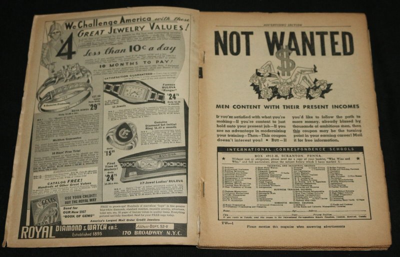 The Whisperer Pulp Magazine Vol.2 #3 - Satanic Seven Murders Again (FN-) 1937