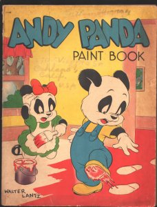 Andy Panda Paint Book